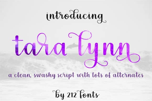Tara Lynn Font by 212 Fonts — Script Handwritten Font