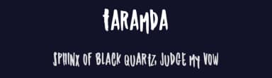 Taramda by Leonard Posavec - LeoSupply.co — Script Handwritten Font — thumbnail 2