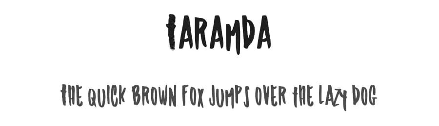 Taramda by Leonard Posavec - LeoSupply.co — Script Handwritten Font