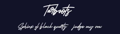 Tarboots by Maulana Creative — Script Handwritten Font — thumbnail 2