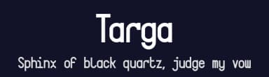 Targa by Zetafonts — Sans Serif Font — thumbnail 2
