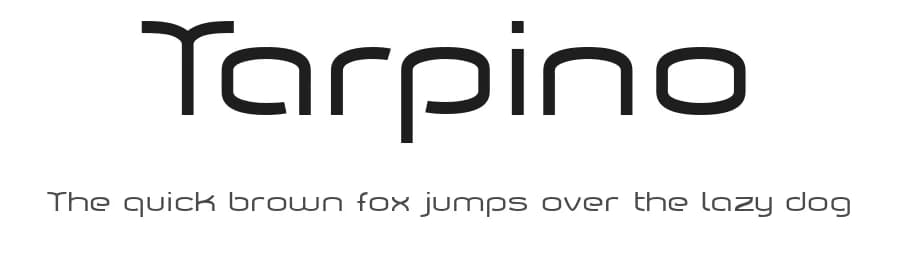 Tarpino by Raffi — Sans Serif Font