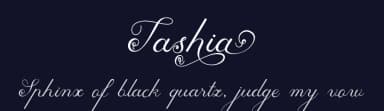 Tashia by PutraCetol Studio — Script Handwritten Font — thumbnail 2