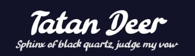Tatan Deer by Letterena Studios — Script Handwritten Font — thumbnail 2