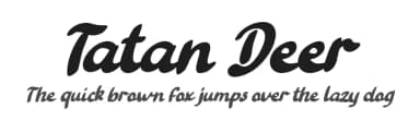 Tatan Deer by Letterena Studios — Script Handwritten Font — thumbnail 1