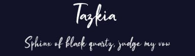 Tazkia by Weape Studio — Script Handwritten Font — thumbnail 2
