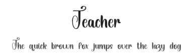 Teacher by Inermedia Studio — Script Handwritten Font — thumbnail 1