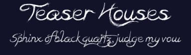 Teaser Houses by JSH creates — Script Handwritten Font — thumbnail 2