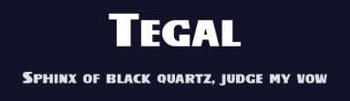 Tegal by Omaikraf Studio — Sans Serif Font — thumbnail 2