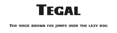 Tegal by Omaikraf Studio — Sans Serif Font — thumbnail 1