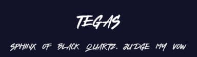 Tegas by selawetype — Script Handwritten Font — thumbnail 2