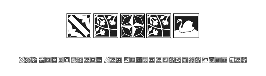 Tegel by Didik Pratikno — Dingbats Font