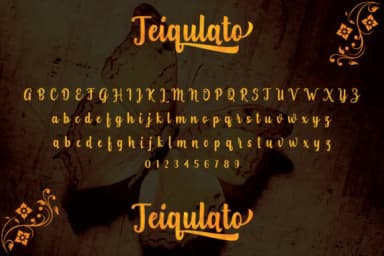 Teiqulato Script Font by Fajry's Type — Script Handwritten Font — thumbnail 8