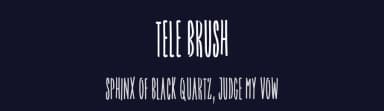 Tele Brush by dalerms — Script Handwritten Font — thumbnail 2