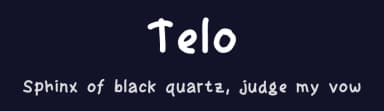 Telo by adhie — Script Handwritten Font — thumbnail 2