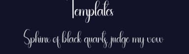 Templates by Andi Moz — Script Handwritten Font — thumbnail 2