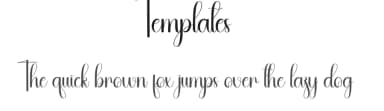 Templates by Andi Moz — Script Handwritten Font — thumbnail 1