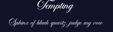 Tempting by RGB Studio — Script Handwritten Font — thumbnail 2