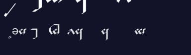 Tengwar Noldor by Daniel Steven Smith — Dingbats Font — thumbnail 2