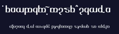 Tengwar Optime Diagon by Peter Wiegel — Dingbats Font — thumbnail 2