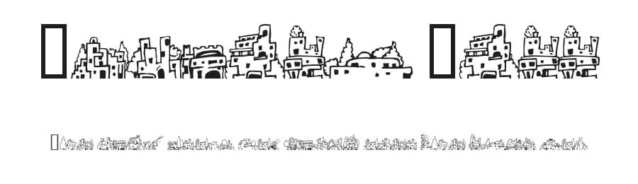 Tequila Hill by Marcel Zellweger — Dingbats Font — preview 1