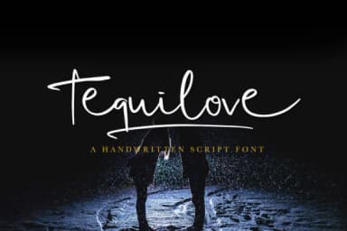 Tequilove Font by Scratch Design — Script Handwritten Font — thumbnail 1
