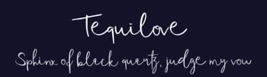 Tequilove by Scratch Design — Script Handwritten Font — thumbnail 2
