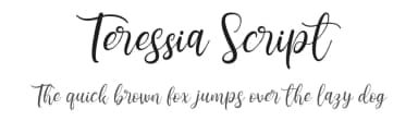 Teressia Script by StudioAKTYPE — Script Handwritten Font — thumbnail 1