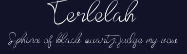 Terlelah by Lontong Lodeh — Script Handwritten Font — thumbnail 2