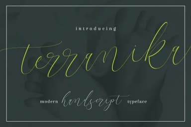 Terranika Font by Thirtypath — Script Handwritten Font — thumbnail 1