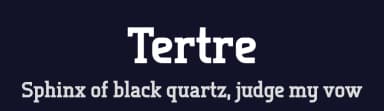 Tertre by Paragraph — Serif Font — thumbnail 2