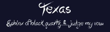 Texas by JSH creates — Script Handwritten Font — thumbnail 2