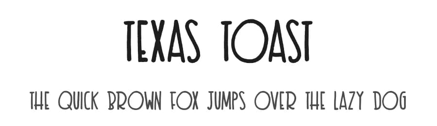 Texas Toast by MakeMediaCo. — Script Handwritten Font