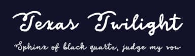 Texas Twilight by Misti's Fonts — Script Handwritten Font — thumbnail 2