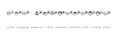 Tha Boukagne's by Grenoble Graphik it ! — Dingbats Font — thumbnail 1
