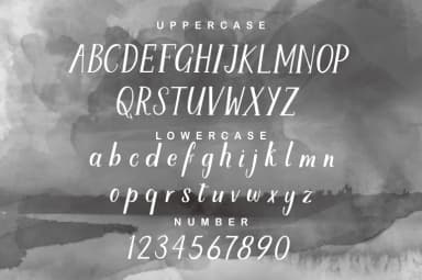 Thahira Font by joelpopon — Script Handwritten Font — thumbnail 4