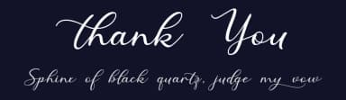Thank You by Graphix Line Studio — Script Handwritten Font — thumbnail 2