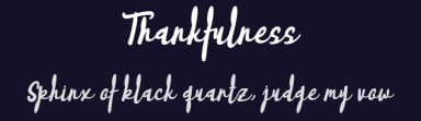 Thankfulness by 7NTypes — Script Handwritten Font — thumbnail 2