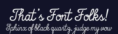 That's Font Folks! by Jayvee Enaguas — Script Handwritten Font — thumbnail 2