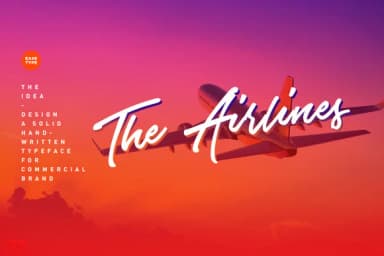 The Airlines Font by Ease Type — Script Handwritten Font — thumbnail 2