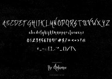 The Ambience Font by Ryn Pojas — Script Handwritten Font — thumbnail 2