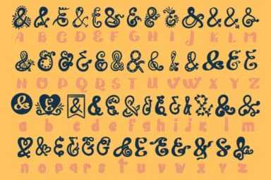 The Ampersand Story Font by Lickable Pixels — Script Handwritten Font — thumbnail 3
