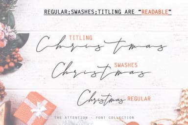 The Attention Font by aldedesign — Script Handwritten Font — thumbnail 7