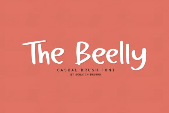 The Beelly Font by Scratch Design — Script Handwritten Font