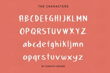 The Beelly Font by Scratch Design — Script Handwritten Font — thumbnail 2