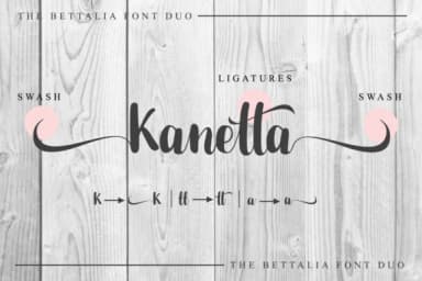 The Bettalia Duo Font by fanastudio — Script Handwritten Font — thumbnail 4