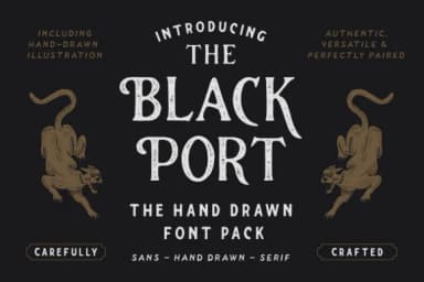 The Blackport Family Font by ironbirdcreative — Script Handwritten Font — thumbnail 1