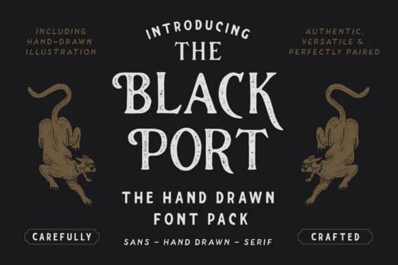 The Blackport Family Font by ironbirdcreative — Script Handwritten Font