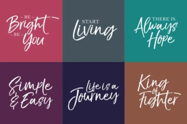 The Braggest Font by LostvolType — Script Handwritten Font — thumbnail 4