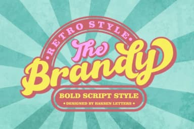 The Brandy Font by Haksen — Script Handwritten Font — thumbnail 3